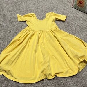 Sunny Yellow Kids Dress